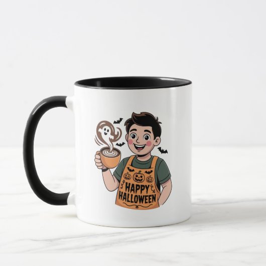 コーヒーラバー幽霊マグ マグカップ (左)
