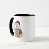 コーヒーラバー幽霊マグ マグカップ (正面左)