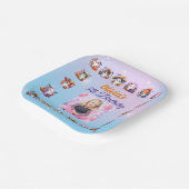 コーヒーラバー幽霊紙プレート子供へ誕生日 ペーパープレート (傾斜あり)