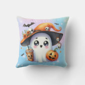 コーヒーラバー幽霊装飾用クッション誕生日デコール クッション (裏面)