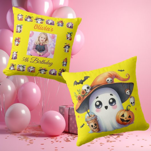 コーヒーラバー幽霊装飾用クッション誕生日デコール クッション
