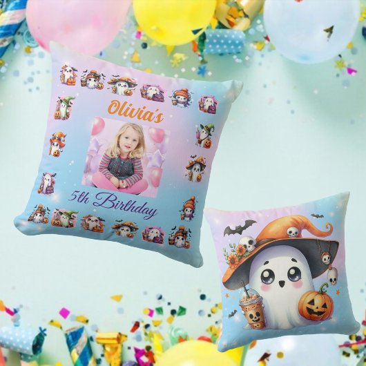 コーヒーラバー幽霊装飾用クッション誕生日デコール クッション