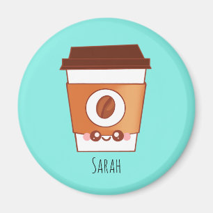 コーヒーラバー紙カップユニーク マグネット