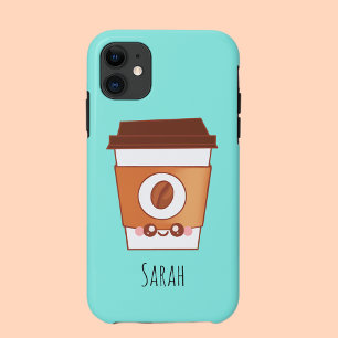 コーヒーラバー紙カップユニーク iPhone 11 ケース