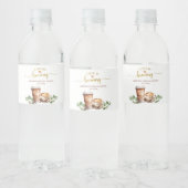 コーヒーラブは醸造ブライダルシャワーボトルラベル ペットボトルラベル (ボトル)