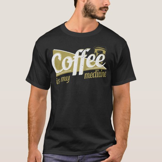 コーヒーラブラドール所有者の動物アート Tシャツ (正面)