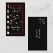 コーヒーラブロイヤリティカード2 ロイヤリティカード (正面/裏面)