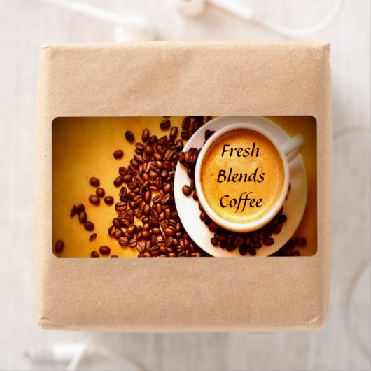 コーヒーラベル ラベル (インサイチュ)