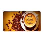 コーヒーラベル ラベル (正面)