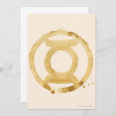 コーヒーランタンシンボル 招待状 (正面/裏面)