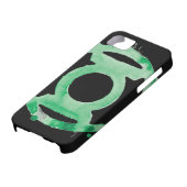 コーヒーランタンシンボル – 緑 Case-Mate iPhoneケース (下部)