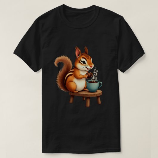 コーヒーリス Tシャツ (デザイン正面)