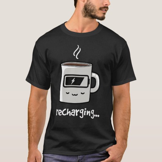 コーヒーリチャージ Tシャツ (正面)