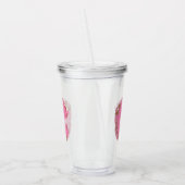 コーヒーレターC: モノグラムイニシャル アクリルタンブラー (左)