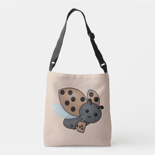 コーヒーレディバグクロスボディバッグ クロスボディバッグ (裏面)