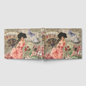 コーヒーレディビクトリアンーウーマンピンク教室 ゲストブック (全面)