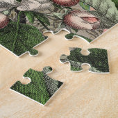 コーヒーレディビクトリアンーウーマンピンク教室 ジグソーパズル (側面)