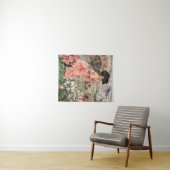 コーヒーレディビクトリアンーウーマンピンク教室 タペストリー (インサイチュ(横))