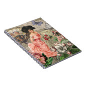 コーヒーレディビクトリアンーウーマンピンク教室 ノートブック (右側)