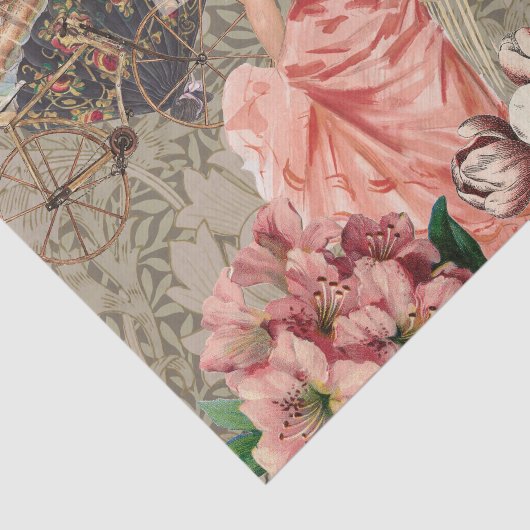 コーヒーレディビクトリアンーウーマンピンク教室 薄葉紙 (詳細)