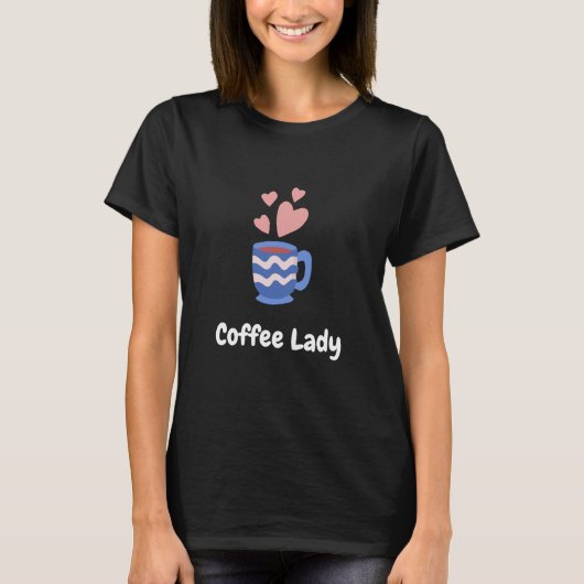コーヒーレディ Tシャツ (正面)