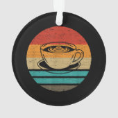 コーヒーレトロスタイルヴィンテージ オーナメント (裏面)