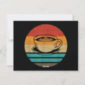 コーヒーレトロスタイルヴィンテージ シーズンカード (裏面)
