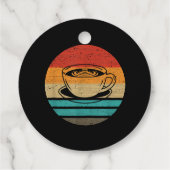 コーヒーレトロスタイルヴィンテージ フェイバータグ (裏面)