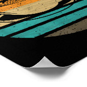 コーヒーレトロスタイルヴィンテージ ポスター (角)