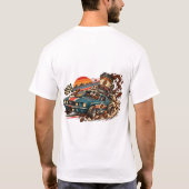 コーヒーレーサー Tシャツ (裏面)