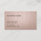 コーヒーロイヤリティカードヴィンテージダスティピンク ロイヤリティカード (裏面)