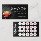 コーヒーロイヤリティカード ロイヤリティカード (正面/裏面)