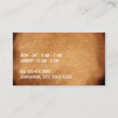 コーヒーロイヤリティパンチカードヴィンテージ旧紙 ロイヤリティカード (裏面)