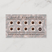 コーヒーロイヤリティ報酬 名刺 (裏面)