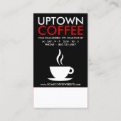 コーヒーロイヤリティ(wordWEB) ロイヤリティカード (裏面)