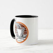 コーヒーロゴ マグカップ (正面左)