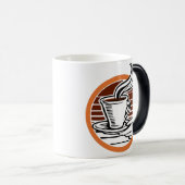 コーヒーロゴ モーフィングマグカップ (正面右)