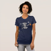 コーヒーロボット-女性Tシャツ Tシャツ (正面フル)