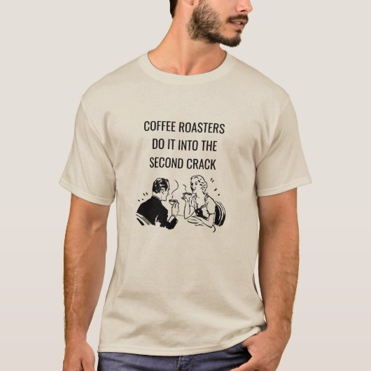 コーヒーロースターズの含みのあるダジャレTシャツ2 Tシャツ (正面)
