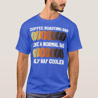 コーヒーロースター及びコーヒー焙煎バリスタアラビカ Tシャツ