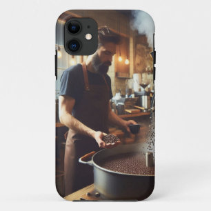 コーヒーロースター iPhone 11 ケース