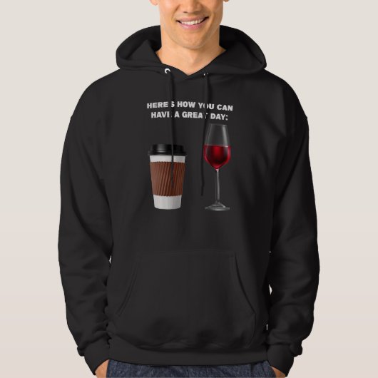 コーヒーワインのコーヒー パーカ (正面)