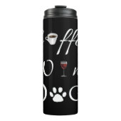 コーヒーワインドッグスサーマルタンブラー タンブラー (正面)