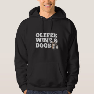 コーヒーワイン&アンプ犬 パーカ