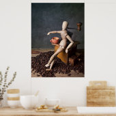 コーヒーワーカー ポスター (キッチン)