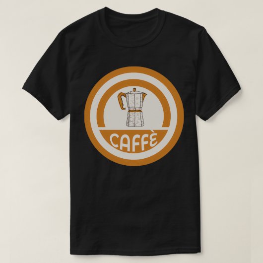 コーヒーヴィンテージデザイン2 Tシャツ (デザイン正面)