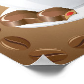 コーヒー一式 ポスター (角)