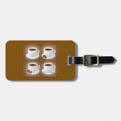 コーヒー一式 ラゲッジタグ (正面横)