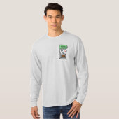 コーヒー中毒デザイン Tシャツ (正面フル)