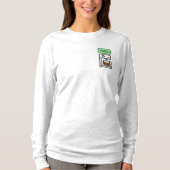 コーヒー中毒デザイン Tシャツ (正面)